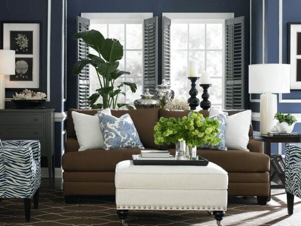 Beautifully designed Sofa with accents