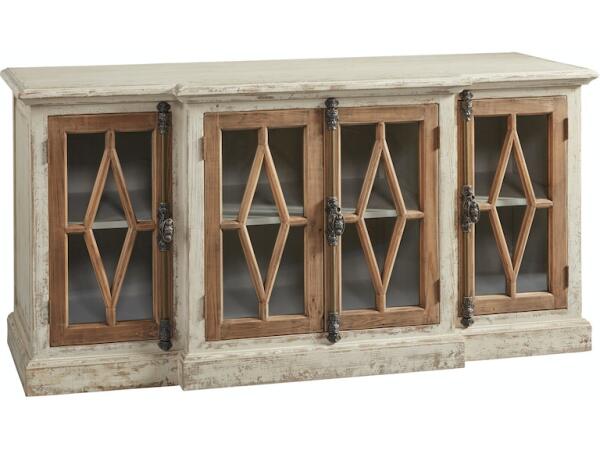 Dove Stalone Glass Front Server 20-366