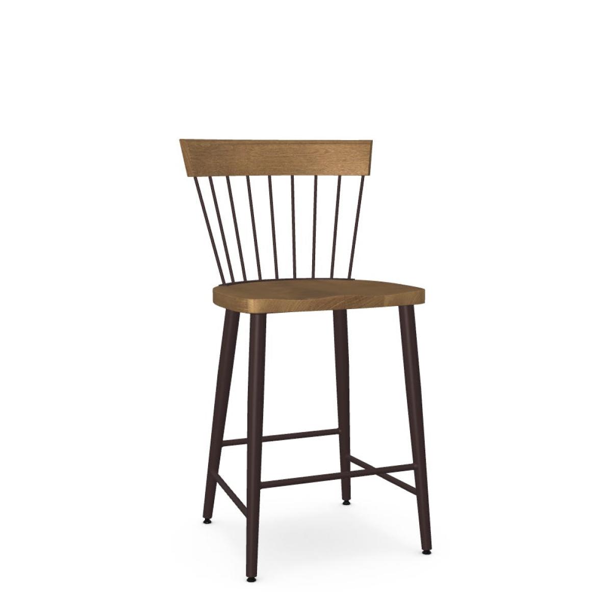 Angelina Non Swivel Stool Barstools Amisco 2
