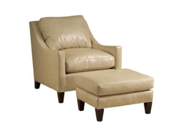 Ludow Leather Chair Chairs Customizable