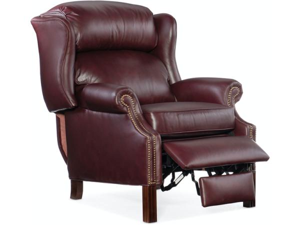 Chippendale Reclining Wing Chair - Image 2