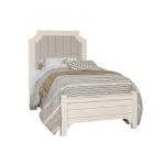 Bungalow Home Upholstered Full Bed Lattice
