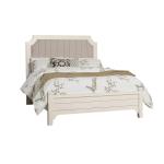 Bungalow Home Upholstered Queen Bed Lattice