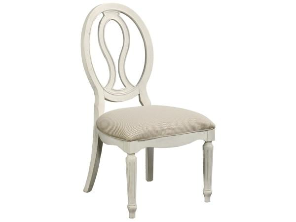Summer Hill Pierced Back Side Chair Chairs & Benches Universal Furniture