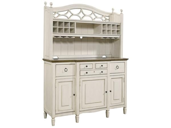 Summer Hill Serving Buffet With Bar Hutch Dining Storage Universal Furniture