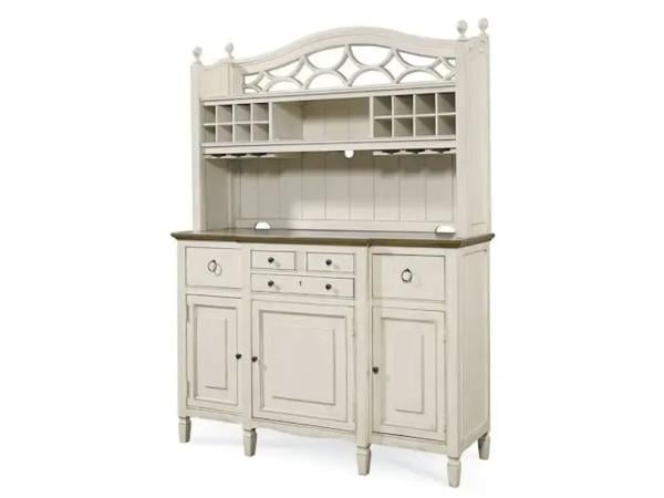 Summer Hill Cotton China With Hutch Dining Storage Universal Furniture