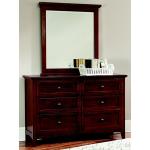 Bonanza Cherry 6-Drawer Studio Dresser Dressers Vaughan Bassett 6