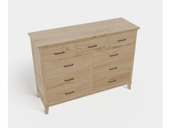 Tribeca Dresser in Maple Dressers Customizable