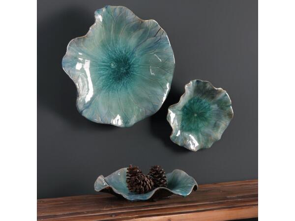 Abella Ceramic Flowers, S/3 - Image 2