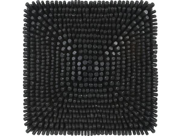 Portside Black Wood Wall Panel