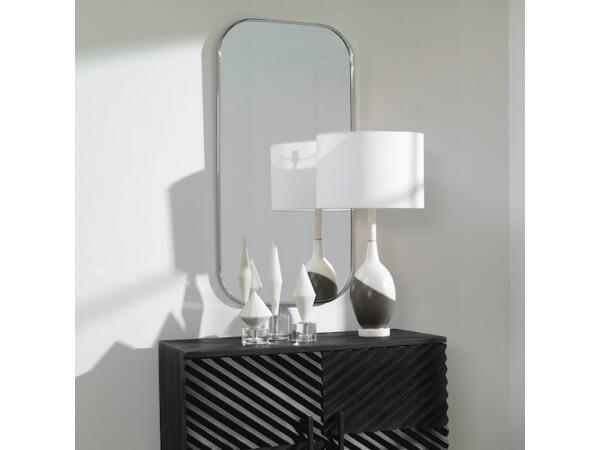 Taft Polished Nickel Mirror - Image 2