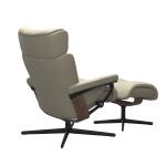 Stressless® Magic (S) Cross Base Recliner with Ottoman - Image 4