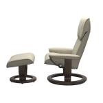 Stressless® Admiral (M) Classic Base Recliner with Ottoman - Image 2