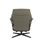 Stressless® Reno (L) Cross Base Recliner with Ottoman - Image 3