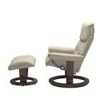 Stressless® Ruby (M) Classic Base Recliner with Ottoman - Image 2