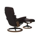Stressless® Ruby (M) Signature Base Recliner with Ottoman - Image 4