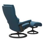 Stressless® Aura (M) Signature Base Recliner with Ottoman - Image 4