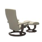 Stressless® Dover (L) Classic Base Recliner with Ottoman - Image 4