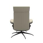 Stressless® London Star Base Recliner with Adjustable Headrest and Ottoman - Image 3