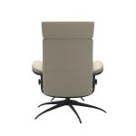 Stressless® Metro Star Base Recliner with Adjustable Headrest and Ottoman - Image 3