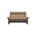 Stressless® Saga with wood (L) 2 seater High
