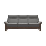 Stressless® Saga with wood (L) 3 seater High