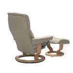 Stressless® Mayfair (M) Classic Base Recliner with Ottoman - Image 4