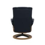 Stressless® Mayfair (M) Signature Base Recliner with Ottoman - Image 3