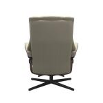 Stressless® Mayfair (L) Cross Base Recliner with Ottoman - Image 3