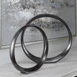 Orbits 14 X 14" Sculptures, Set of 2 - Image 4
