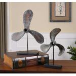 Propeller Sculptures Set of 2 - Image 2