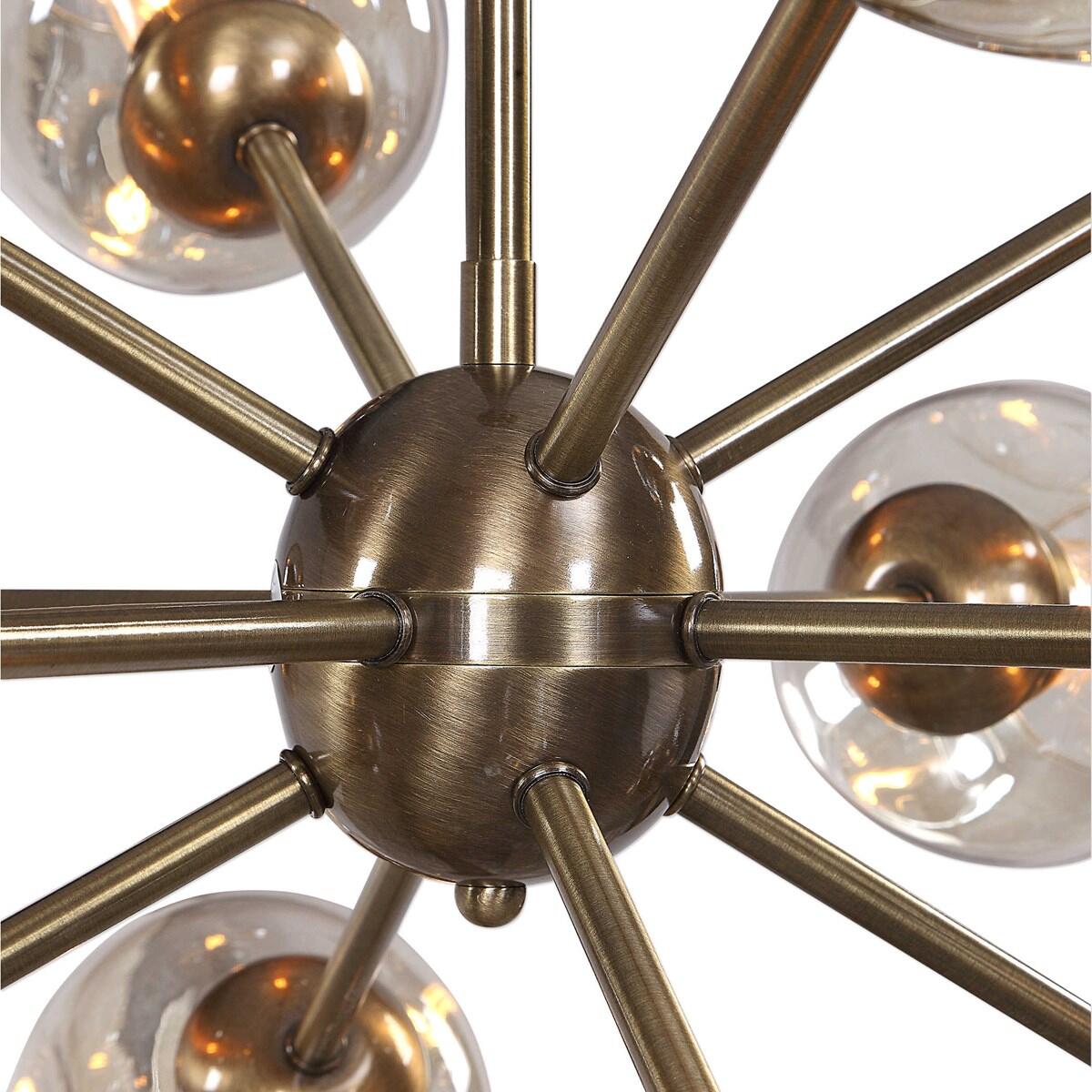 Chet 12 Light Chandelier Lighting Uttermost 15