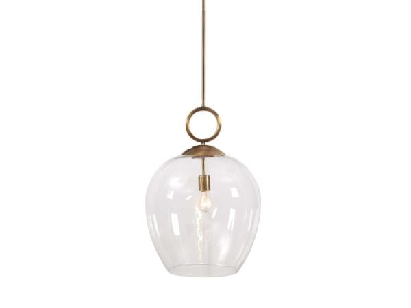 Calix 1 Light Pendant Lighting Uttermost