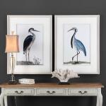 Shore Birds Framed Prints, S/2 - Image 2