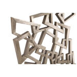 Silver Sculpture Wall Hanging - Image 2