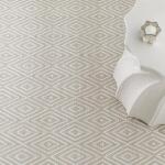 Diamond Platinum White Handwoven Indoor/Outdoor Rug - Image 3