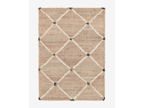 Malta Blue Handwoven Wool Rug Rugs Annie Sleke 16