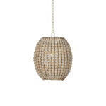 Beaded Pendent Lamp