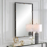 Egon Rectangular Bronze Mirror - Image 3