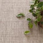 Marled Brown Handwoven Cotton Rug - Image 3