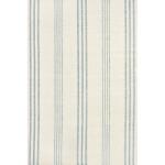 Swedish Stripe Handwoven Cotton Rug