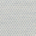 Honeycomb French Blue/Ivory Handwoven Wool Rug - Image 2