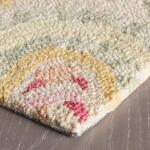 Ines Multi Hand Micro Hooked Wool Rug - Image 2