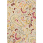 Ines Multi Hand Micro Hooked Wool Rug