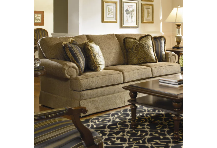 Custom 3-Seat Stationary Sofa 965-86 - Image 1