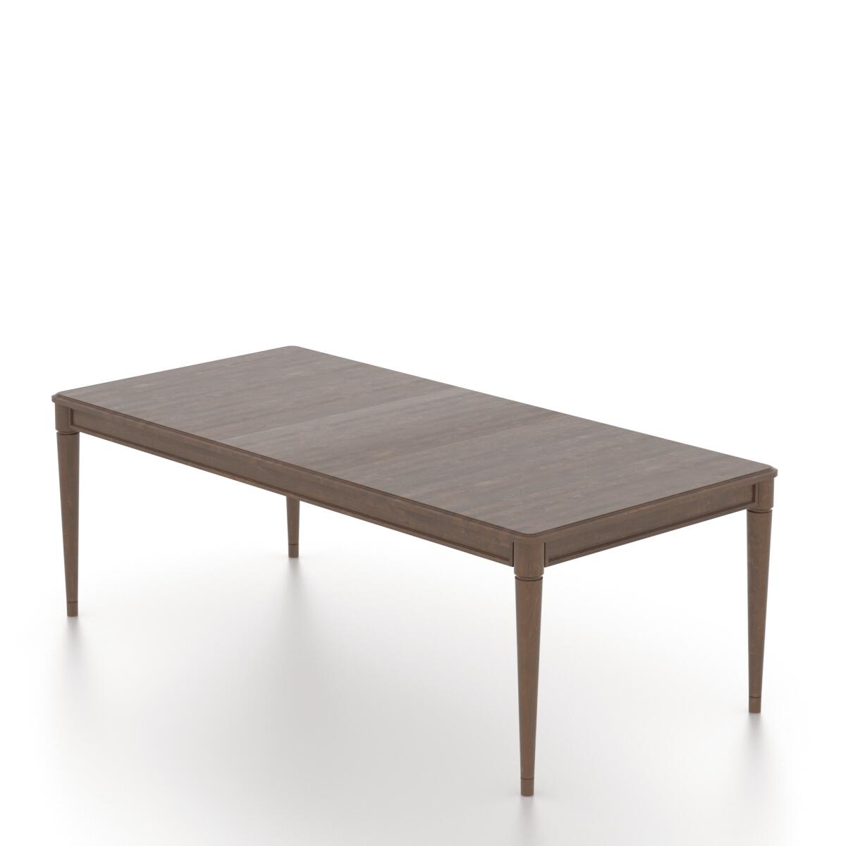 Rectangular Table – Legs CB Dining Tables Canadel 3