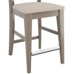 SNF 9007 Upholstered fixed stool - Image 3