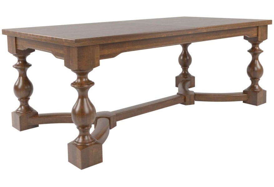 Rectangular Table – Base FP Dining Tables Canadel 3