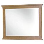 Natural Oak Villa Landscape Mirror