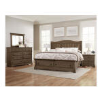 Artisan & Post Heritage Sleigh Bed with Storage Footboard in Cobblestone Oak - Image 2